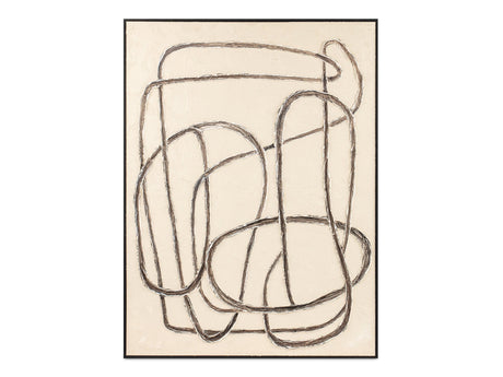 Encounters Multicolor Framed Painting - Ornate Home