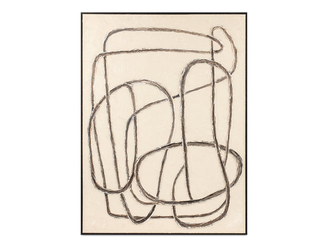 Encounters Multicolor Framed Painting - Ornate Home