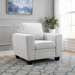 Enea Light Gray Chair - Ornate Home