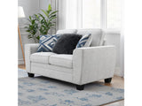 Enea Light Gray Loveseat - Ornate Home