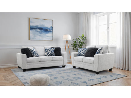 Enea Light Gray Sofa & Loveseat - Ornate Home