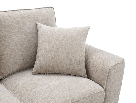 Enea Taupe Loveseat - Ornate Home