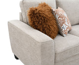 Enea Taupe Sofa - Ornate Home