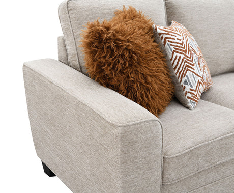 Enea Taupe Sofa - Ornate Home