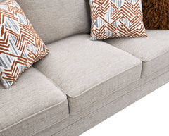 Enea Taupe Sofa - Ornate Home