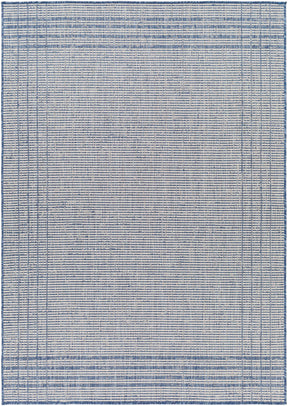Eneco Blue Outdoor Area Rug - Clearance - Ornate Home
