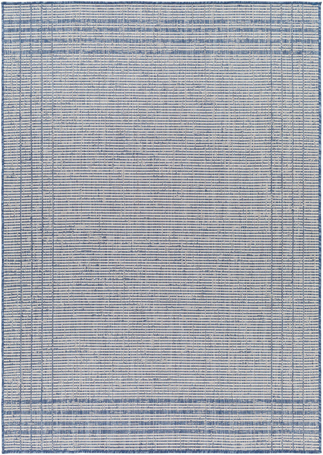 Eneco Blue Outdoor Area Rug - Clearance - Ornate Home