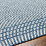 Eneco Blue Outdoor Area Rug - Clearance - Ornate Home
