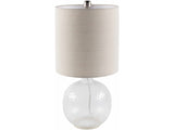 Enetai Glass White Table Lamp - Ornate Home