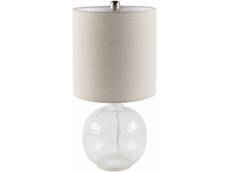 Enetai Glass White Table Lamp - Ornate Home