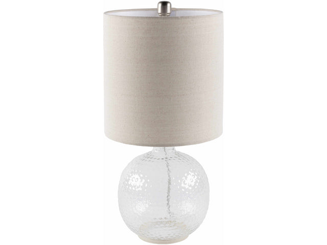 Enetai Glass White Table Lamp - Ornate Home