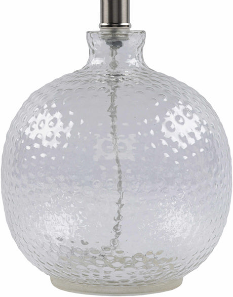 Enetai Glass White Table Lamp - Ornate Home