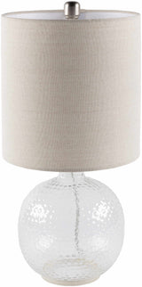 Enetai Glass White Table Lamp - Ornate Home