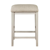 Enfield Brown/Antique White/Light Brown 4-Piece Pack Console Counter Height Set - Ornate Home