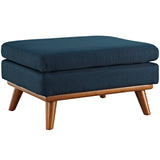 Engage Azure 2 Piece Armchair and Ottoman - Ornate Home