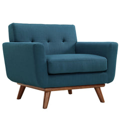 Engage Azure Armchair and Sofa (Set of 2) - Ornate Home