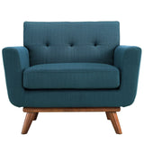 Engage Azure Wood Armchair (Set of 2) - Ornate Home