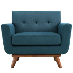 Engage Azure Wood Armchair (Set of 2) - Ornate Home