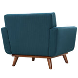 Engage Azure Wood Armchair (Set of 2) - Ornate Home