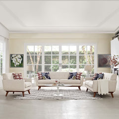 Engage Beige Sofa Loveseat and Armchair (Set of 3) - Ornate Home