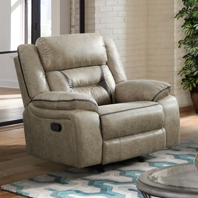 Engage Corral Grey Motion Recliner - Ornate Home