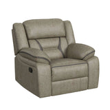 Engage Corral Grey Motion Recliner - Ornate Home