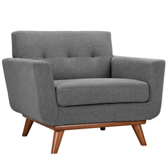 Engage Expectation Gray Armchairs and Loveseat (Set of 3) - Ornate Home