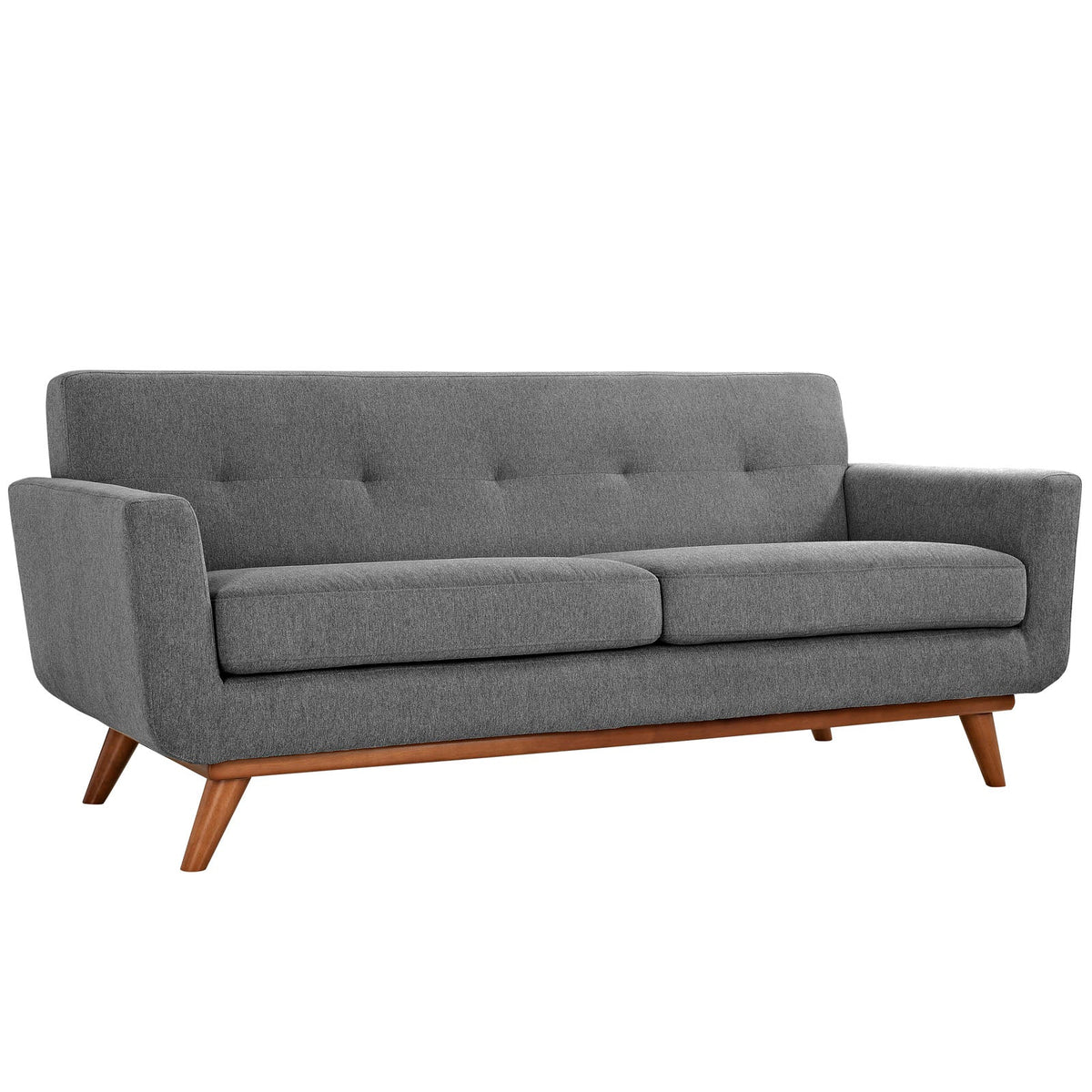 Engage Expectation Gray Armchairs and Loveseat (Set of 3) - Ornate Home