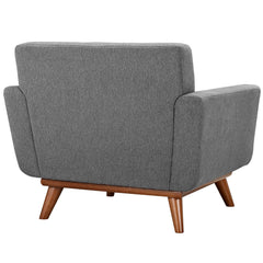 Engage Expectation Gray Wood Armchair (Set of 2) - Ornate Home