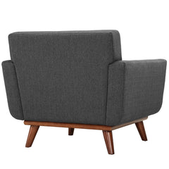 Engage Gray Wood Armchair (Set of 2) - Ornate Home