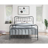 Engleside Gunmetal Full Platform Bed - Ornate Home
