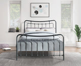Engleside Gunmetal Queen Platform Bed - Ornate Home