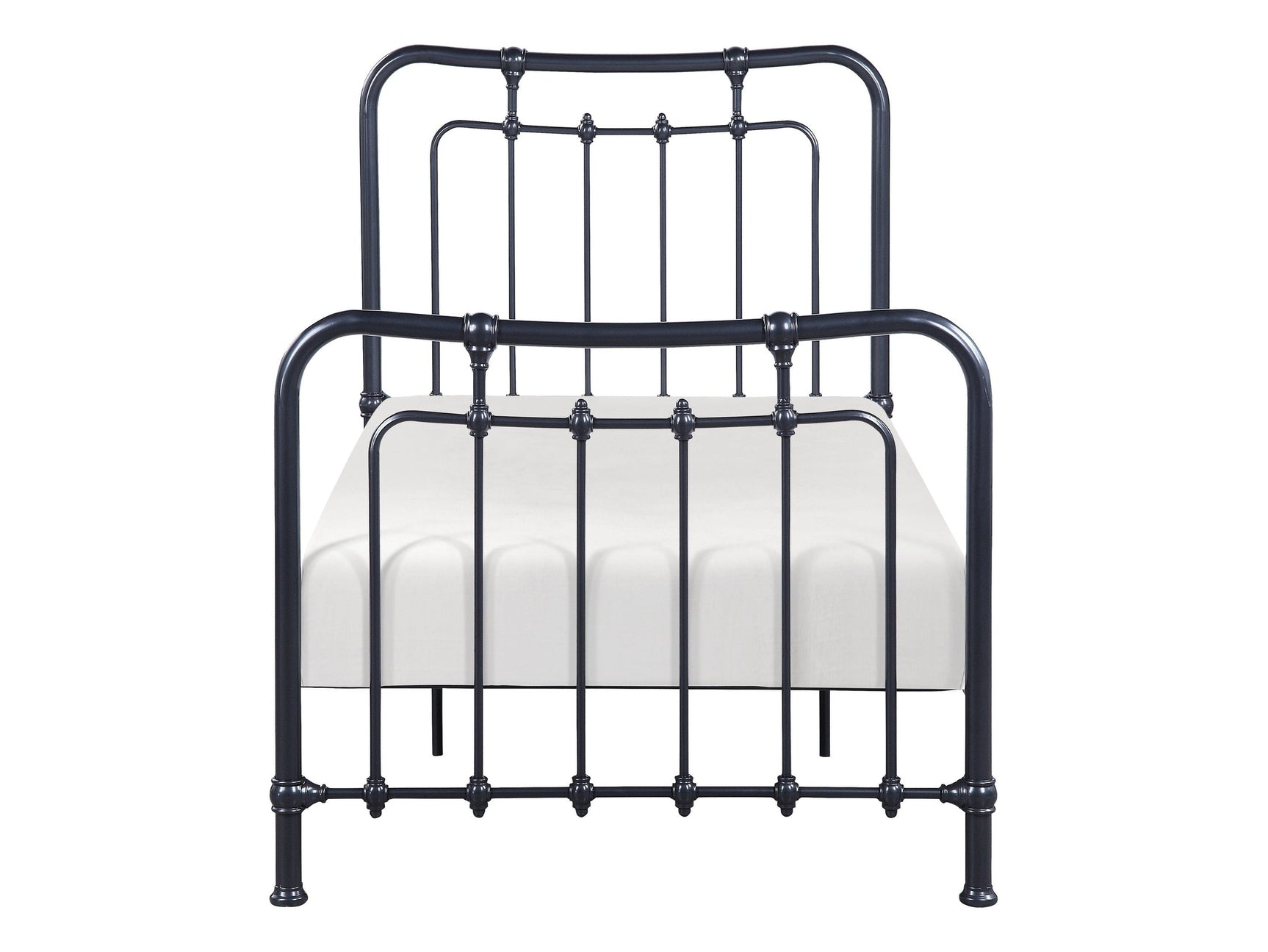 Engleside Gunmetal Twin Platform Bed - Ornate Home