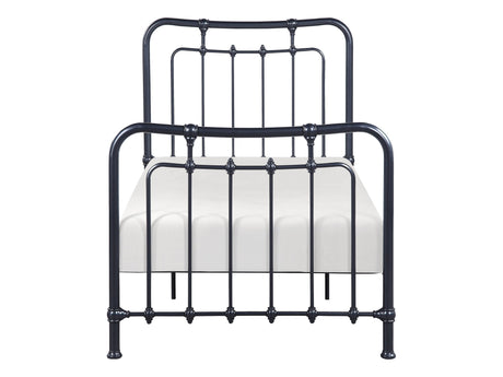 Engleside Gunmetal Twin Platform Bed - Ornate Home