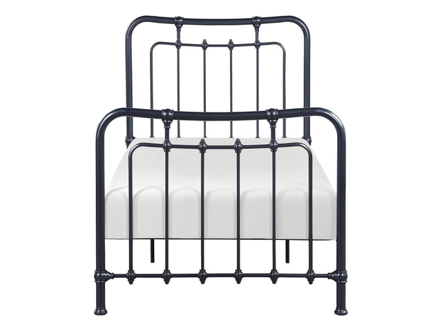 Engleside Gunmetal Twin Platform Bed - Ornate Home