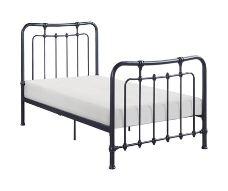 Engleside Gunmetal Twin Platform Bed - Ornate Home