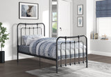 Engleside Gunmetal Twin Platform Bed - Ornate Home