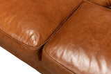 English Club Brown Tufted Sofa - Ornate Home