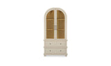 Enid Cream Tall Cabinet - Ornate Home
