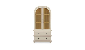 Enid Cream Tall Cabinet - Ornate Home