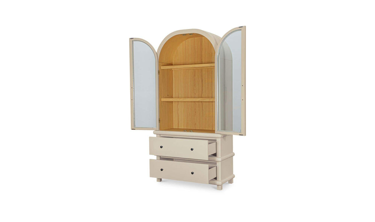 Enid Cream Tall Cabinet - Ornate Home