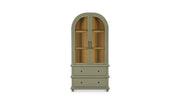 Enid Green Tall Cabinet - Ornate Home