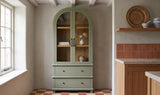 Enid Green Tall Cabinet - Ornate Home