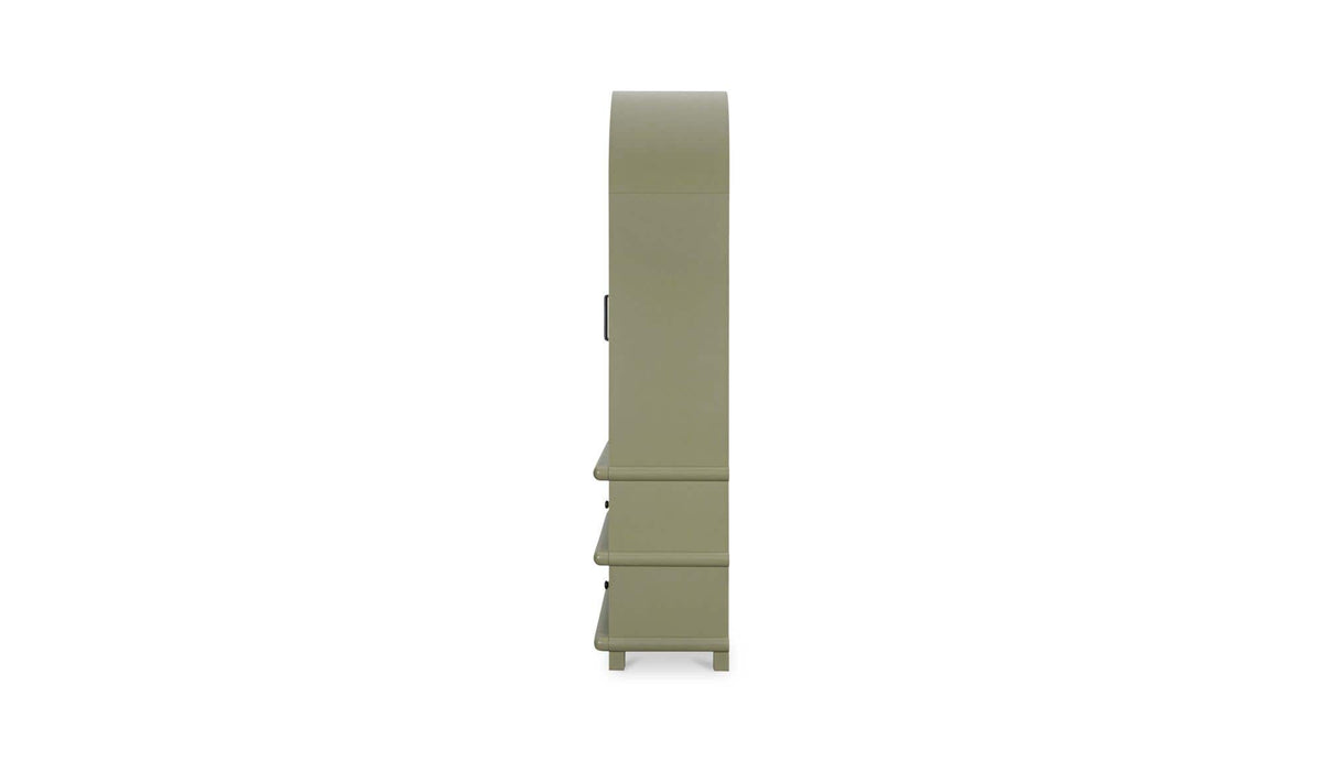 Enid Green Tall Cabinet - Ornate Home