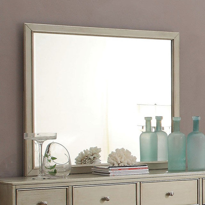 Enid Silver Mirror - Ornate Home