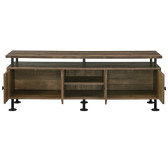 Ensata Ii Oak TV Stand - Ornate Home