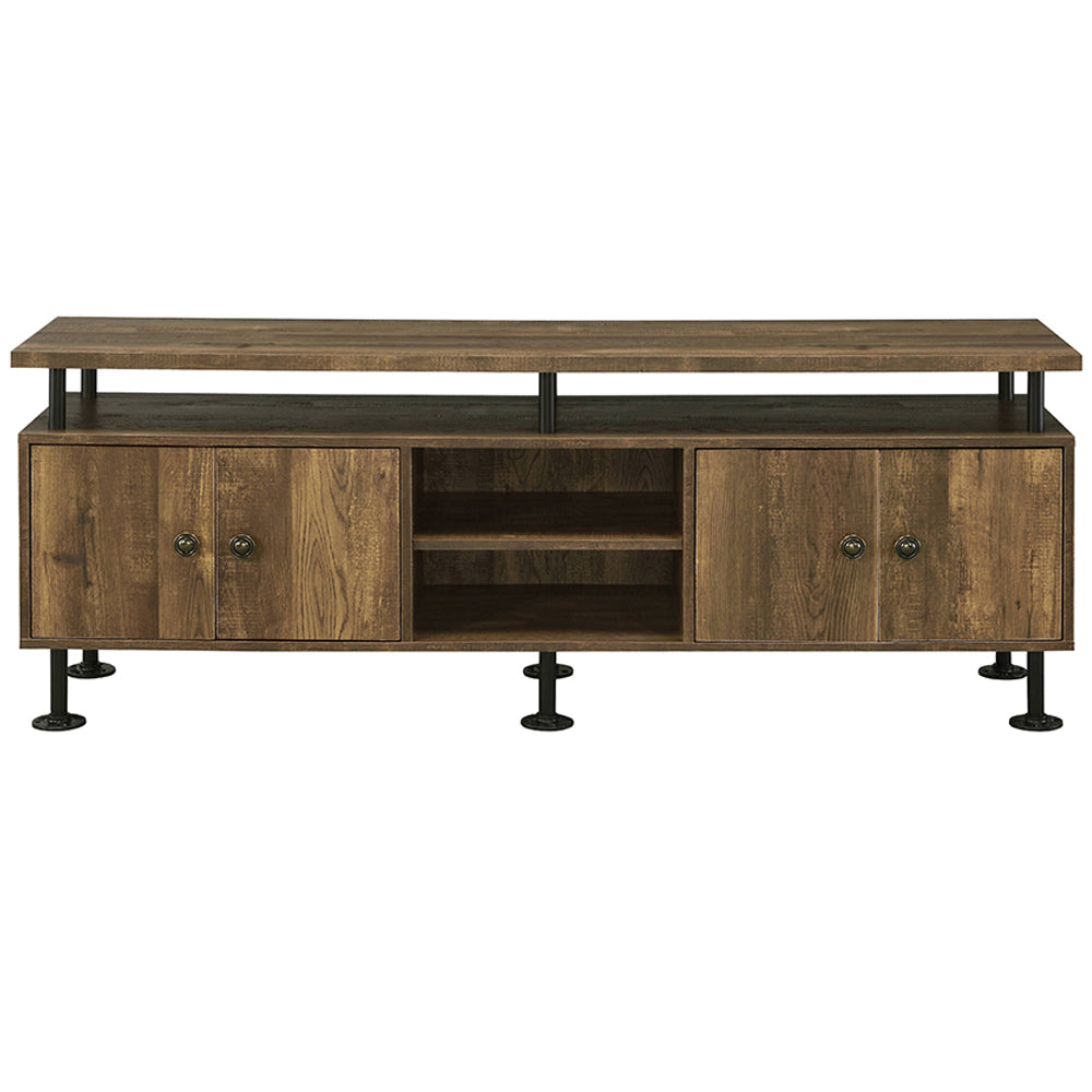 Ensata Ii Oak TV Stand - Ornate Home