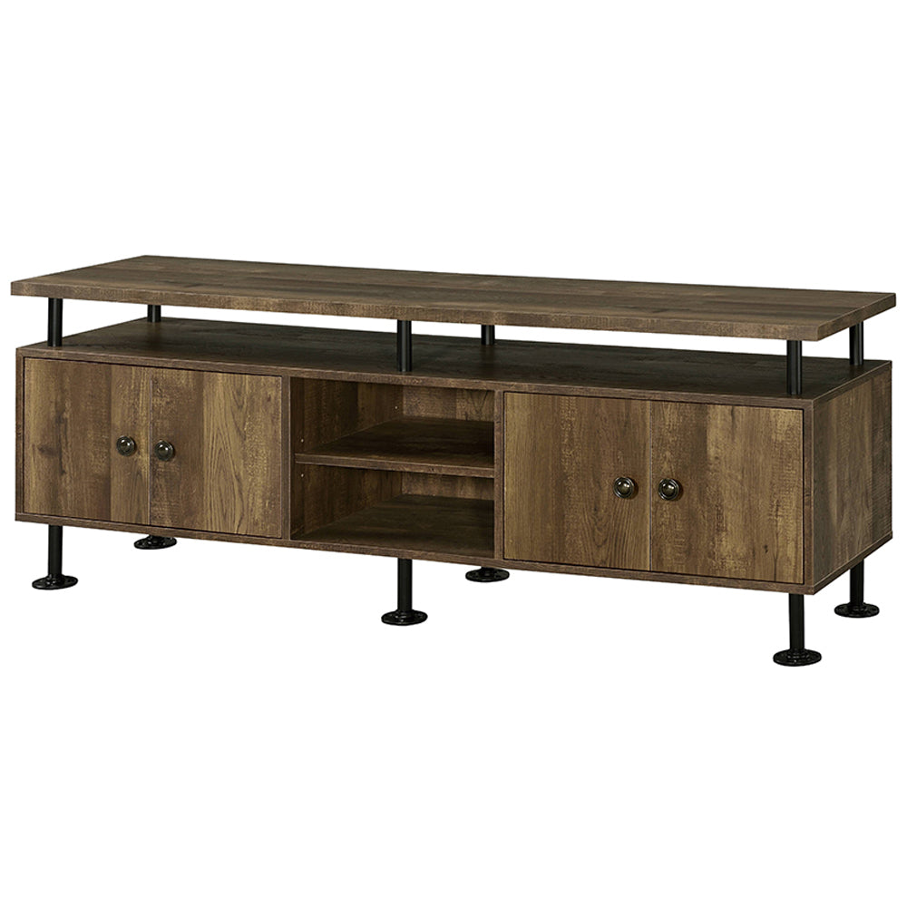 Ensata Ii Oak TV Stand - Ornate Home
