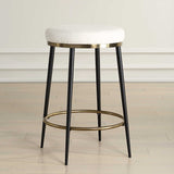 Ensemble Cream Counter Stool - Ornate Home
