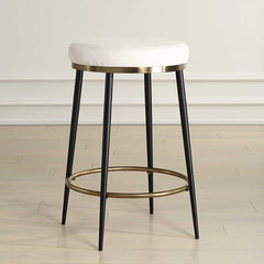 Ensemble Cream Counter Stool - Ornate Home